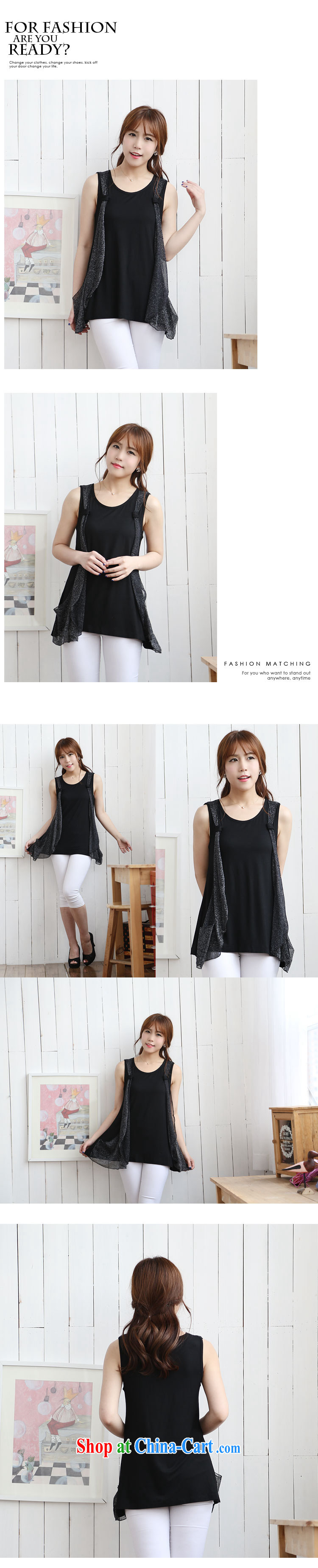 Laurie, flower 2014 XL women 200 Jack mm thick summer new Korean tile graphics thin loose vest T-shirts 7725 black 6 XL pictures, price, brand platters! Elections are good character, the national distribution, so why buy now enjoy more preferential! Health