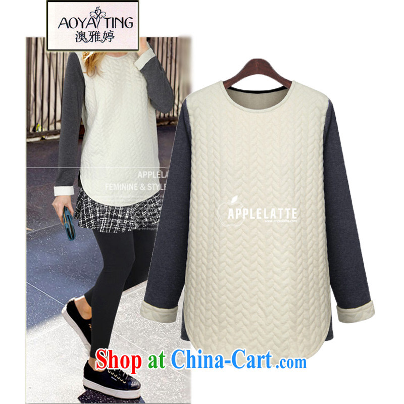 o Ya-ting 2014 Europe new winter clothing and leisure, Yi King, female clamp units serving thick sweater girls and indeed increase black 5 XL recommends that you 175 - 200 jack, O Ya-ting (aoyating), online shopping
