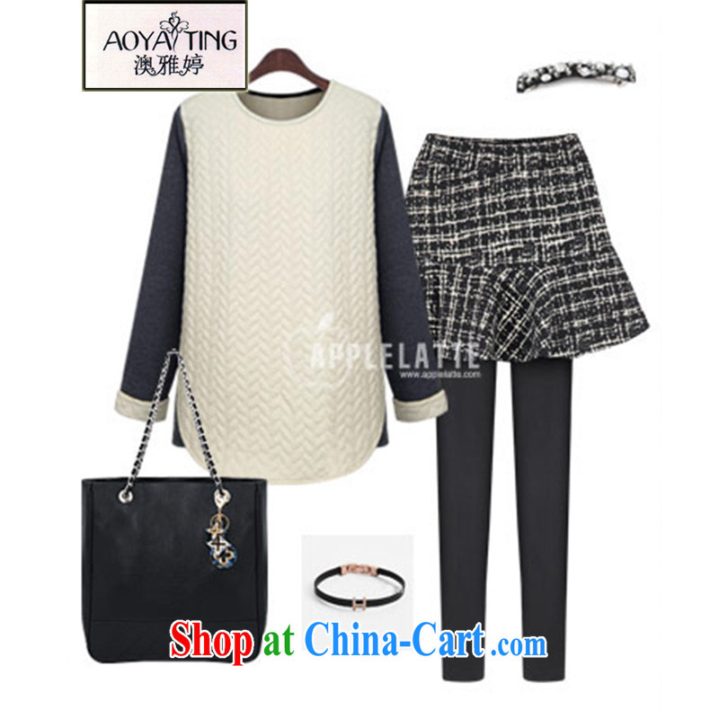 o Ya-ting 2014 Europe new winter clothing and leisure, Yi King, female clamp units serving thick sweater girls and indeed increase black 5 XL recommends that you 175 - 200 jack, O Ya-ting (aoyating), online shopping