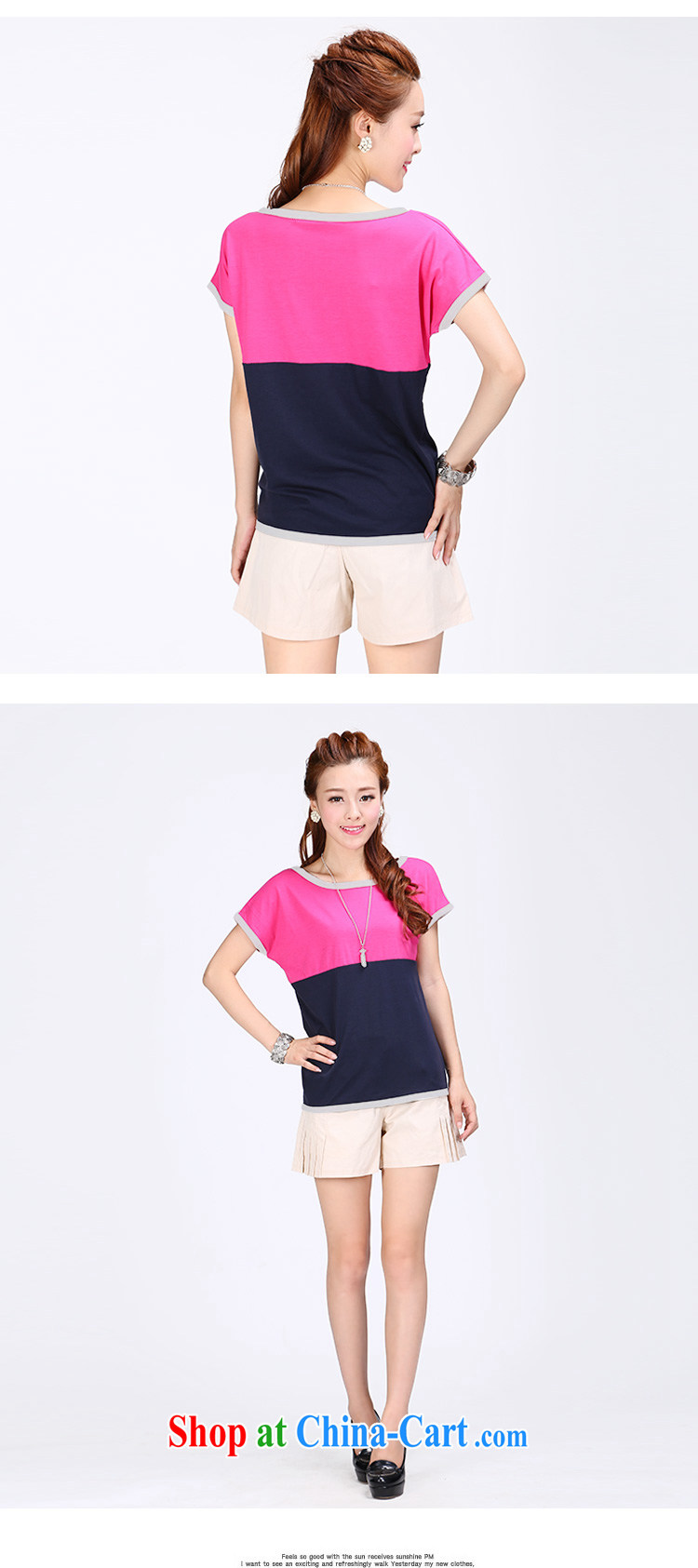 Laurie flower, XL knit-knitted thick mm summer new 2014 minimalist leisure round-collar short-sleeve T-shirt T-shirt 6764 pink 4 XL pictures, price, brand platters! Elections are good character, the national distribution, so why buy now enjoy more preferential! Health