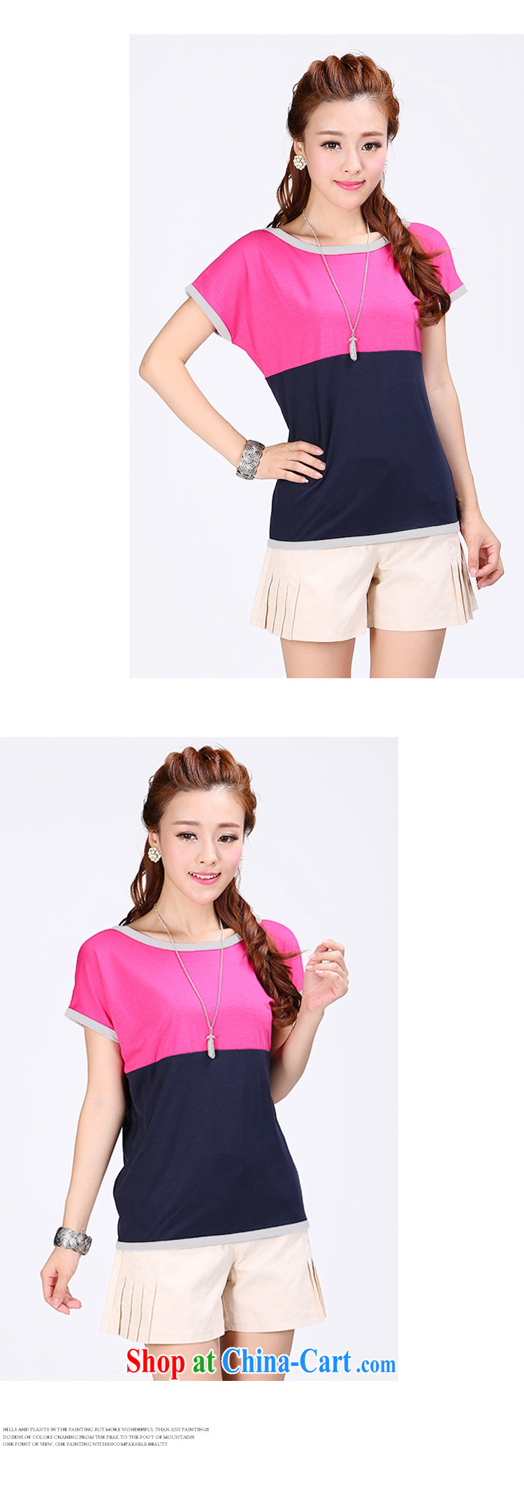 Laurie flower, XL knit-knitted thick mm summer new 2014 minimalist leisure round-collar short-sleeve T-shirt T-shirt 6764 pink 4 XL pictures, price, brand platters! Elections are good character, the national distribution, so why buy now enjoy more preferential! Health