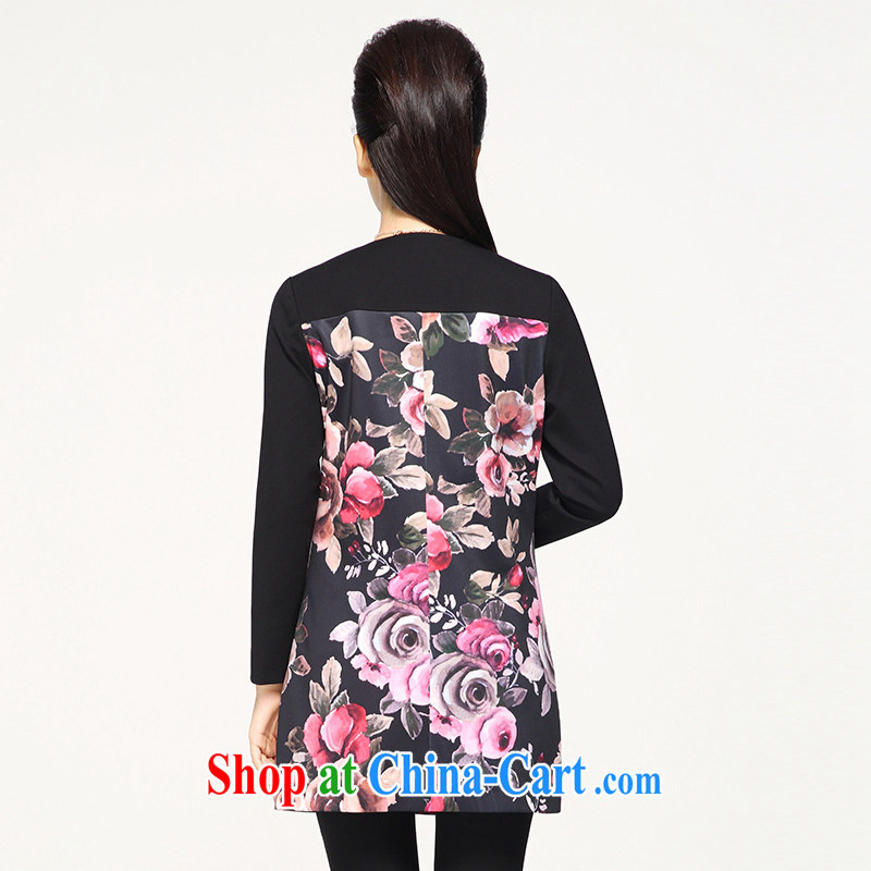 The Mak is the women fall 2014 with new thick mm stylish floral loose video thin, long jacket, suit 43,352 M, former Yugoslavia, Mak, and shopping on the Internet