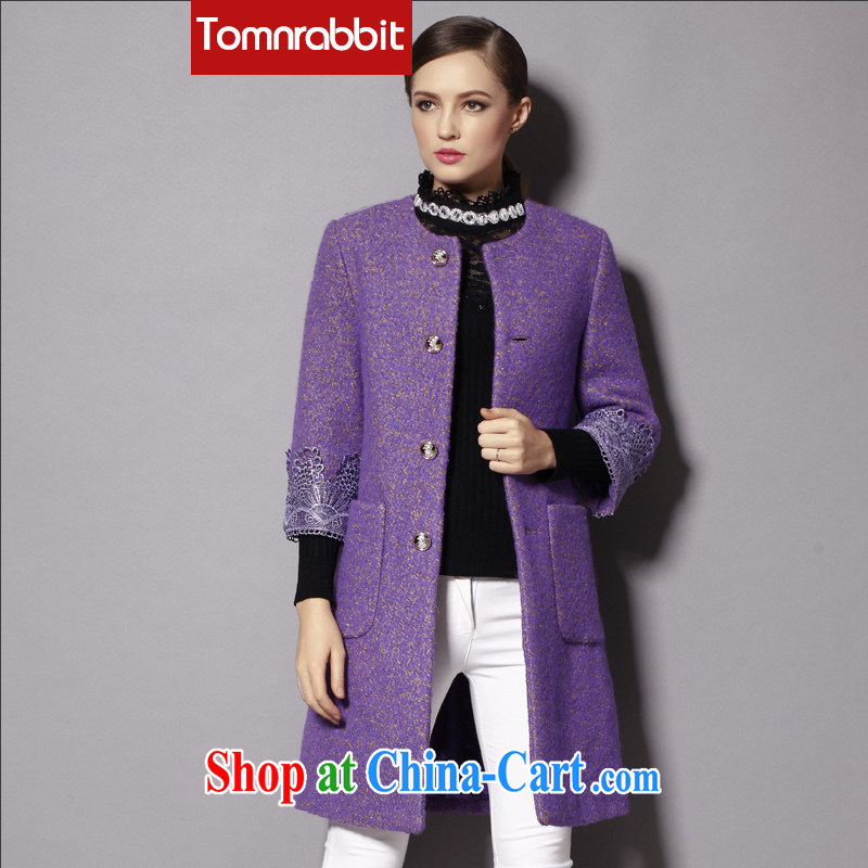 Tomnrabbit larger women so gross coat 2014 winter clothing new expertise in Europe and 7 mm of the cuff long sheep? The jacket large gray code XXXXL