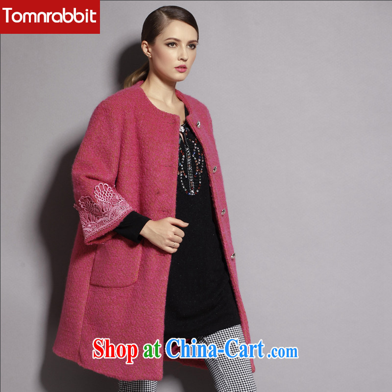 Tomnrabbit larger women so gross coat 2014 winter clothing new products focusing on Europe and 7 mm of the cuff long sheep? The jacket large gray code XXXXL, Tomnrabbit, shopping on the Internet