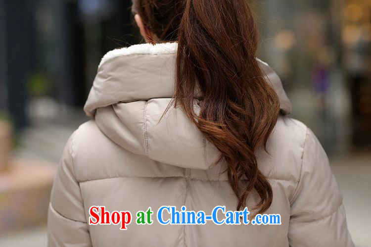 Pixel-set 2014 winter stylish Korean version 200 mm jack quilted coat jacket thick mm cotton suit larger warm winter clothing, long parka brigades