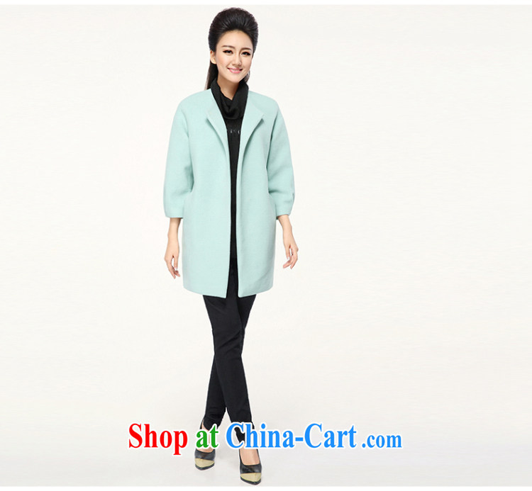 The Mak larger women 2014 winter clothing new thick mm stylish Korean loose the lapel jacket 944187126 green 4 XL pictures, price, brand platters! Elections are good character, the national distribution, so why buy now enjoy more preferential! Health