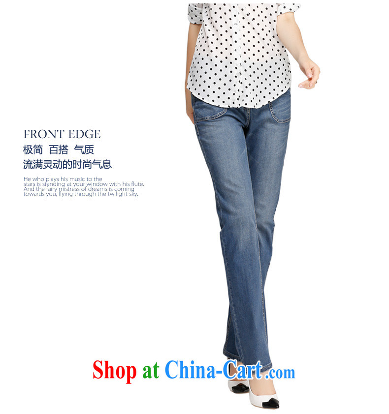The Code blue jeans female crescent moon high waist thick mm 2015 spring and summer, autumn and winter new direct and trousers cultivating graphics thin 100 ground and indeed increase blue 40 pictures, price, brand platters! Elections are good character, the national distribution, so why buy now enjoy more preferential! Health