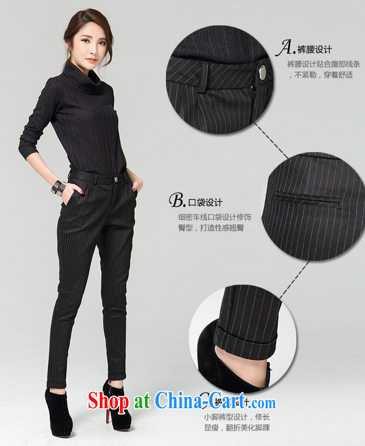 Blue Water larger female thick MM 2014 New Style Fashion beauty trousers black XXXXL pictures, price, brand platters! Elections are good character, the national distribution, so why buy now enjoy more preferential! Health