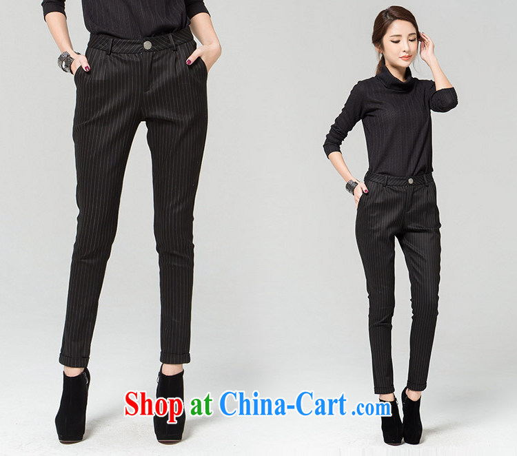 Blue Water larger female thick MM 2014 New Style Fashion beauty trousers black XXXXL pictures, price, brand platters! Elections are good character, the national distribution, so why buy now enjoy more preferential! Health