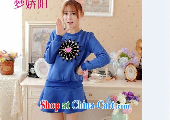 autumn and winter version Korea seamless drill Sun take the lint-free cloth thick warm bubble cuff skirt Kit blue are code pictures, price, brand platters! Elections are good character, the national distribution, so why buy now enjoy more preferential! Health
