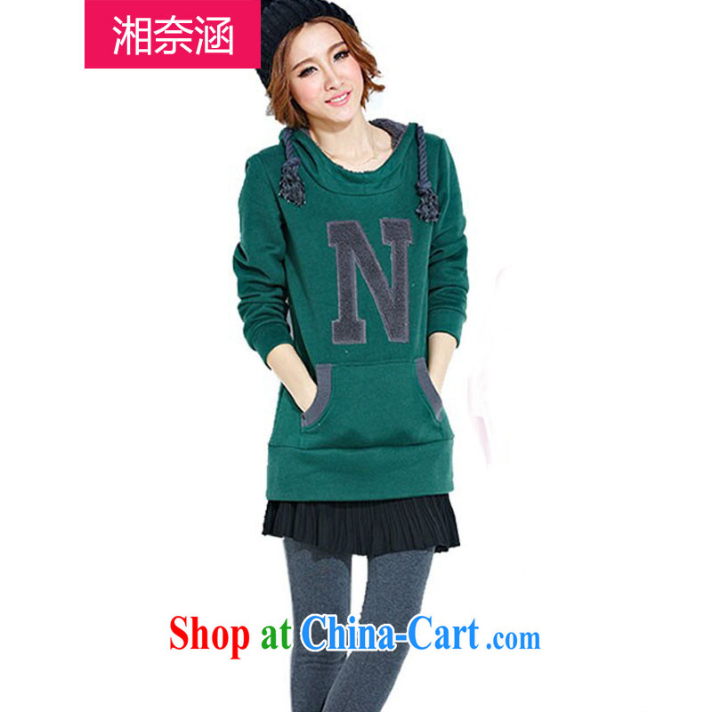 Sir Gordon Wu Ying-sheung, covered by the ventricular hypertrophy, women with thick sweater Fall Winter the lint-free cloth, long, Ms. jacket of red XXXXL, Hunan, covering, and shopping on the Internet