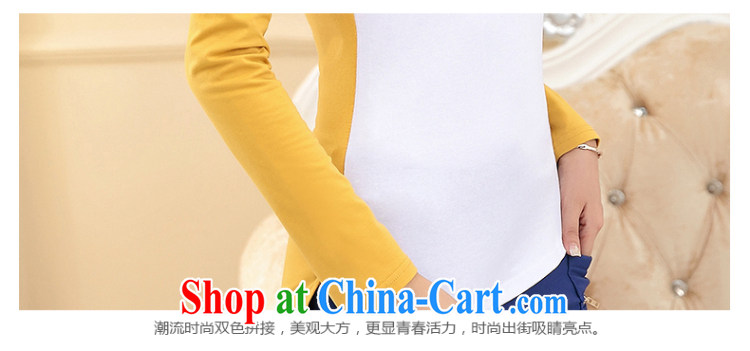 JK .,200 Spring and Autumn new, larger female beauty graphics thin round-collar dyeing and long-sleeved shirt T TA 43,103 blue 4 XL pictures, price, brand platters! Elections are good character, the national distribution, so why buy now enjoy more preferential! Health