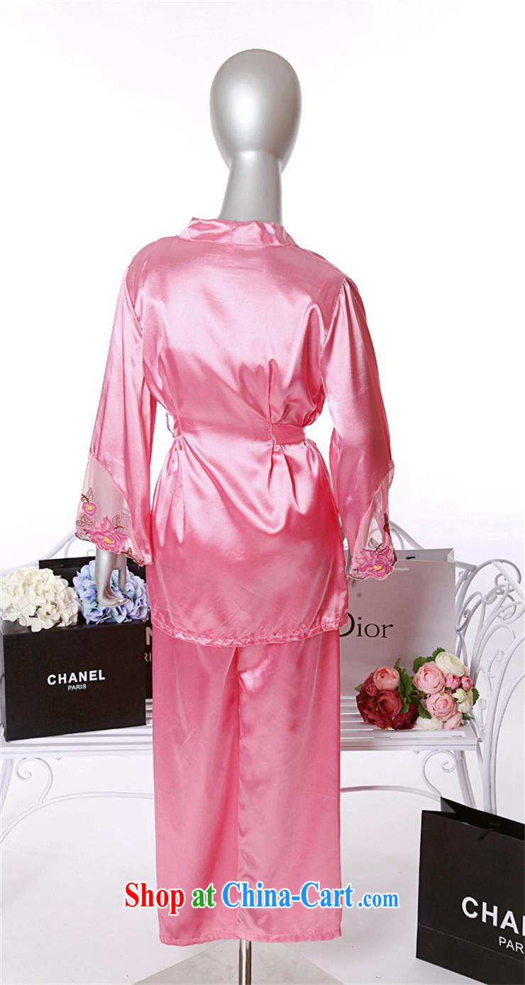 The ethnic cleansing 2014 autumn and winter clothing new embroidered emulation silk pajamas, 3 piece silk romantic sexy straps robes home service kit 8873 pink pictures, price, brand platters! Elections are good character, the national distribution, so why buy now enjoy more preferential! Health