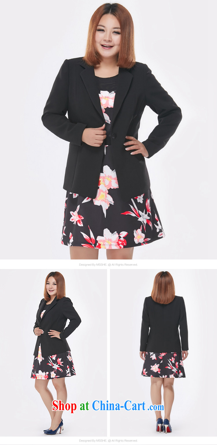 MsShe XL women spring 2015 new thick mm sweet stamp collection waist graphics thin style dress suit 2279 4 XL pictures, price, brand platters! Elections are good character, the national distribution, so why buy now enjoy more preferential! Health