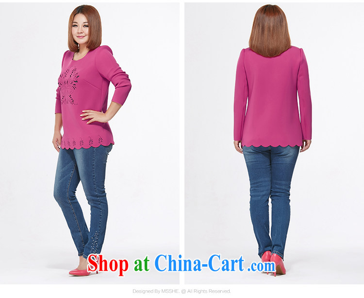 MsShe XL girls thick mm video thin solid shirt T shirts clearance 2186 red 3 XL pictures, price, brand platters! Elections are good character, the national distribution, so why buy now enjoy more preferential! Health