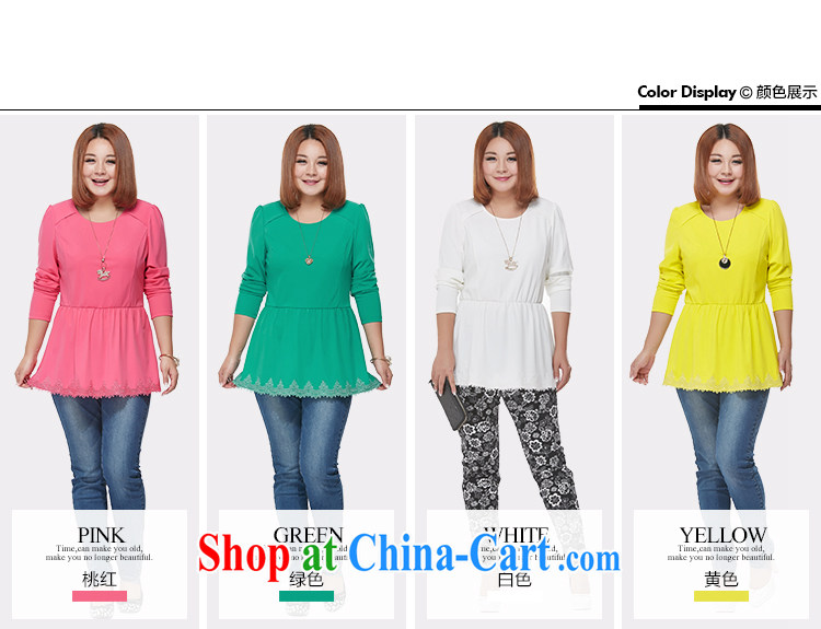 MsShe XL female new sweet, long T-shirt clearance 2206 yellow 3 XL is largely code pictures, price, brand platters! Elections are good character, the national distribution, so why buy now enjoy more preferential! Health