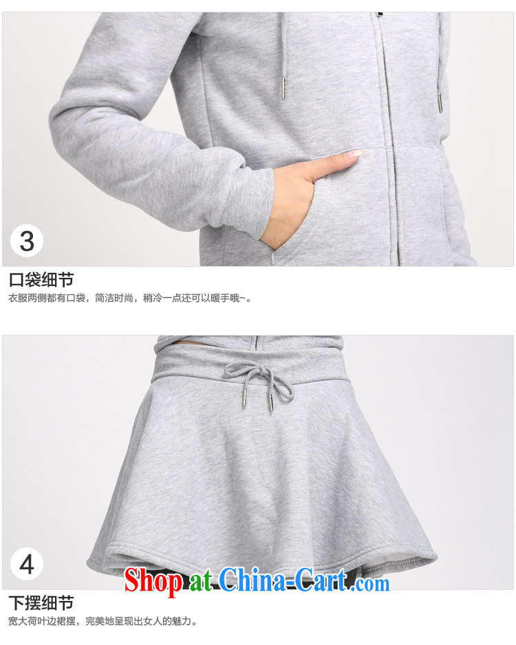 Laurie, flower 2014 autumn and winter with new, larger Leisure package female thicken the lint-free cloth movement cap, jacket fashion women 5028 light gray 6 XL pictures, price, brand platters! Elections are good character, the national distribution, so why buy now enjoy more preferential! Health