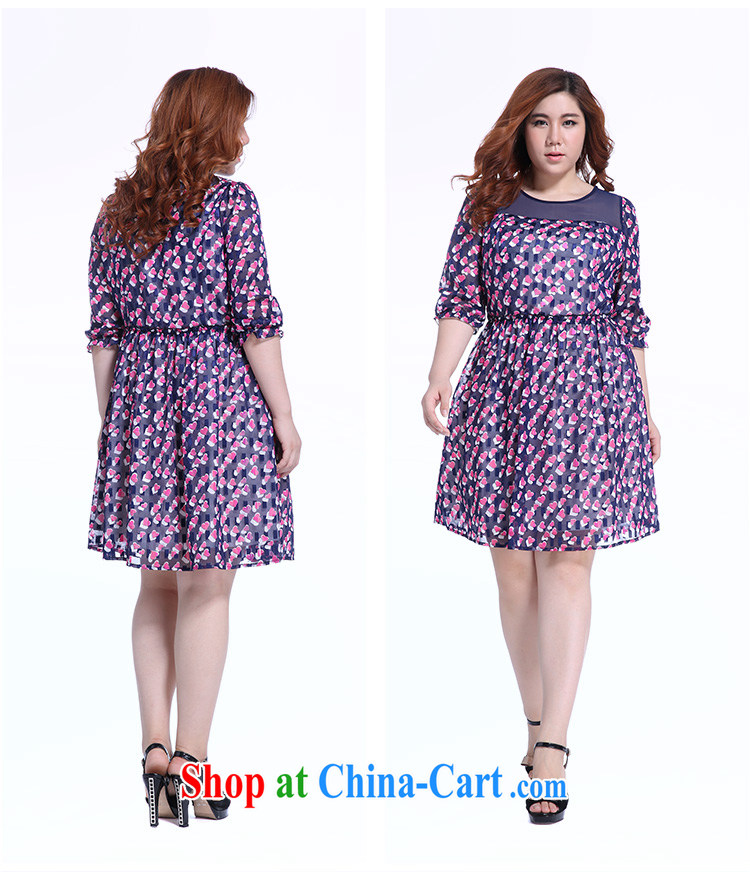 Slim Li-su summer 2014 new, larger women mm thick heart-shaped stamp Beauty Series spelling skirts Q 5715 m White 4XL pictures, price, brand platters! Elections are good character, the national distribution, so why buy now enjoy more preferential! Health