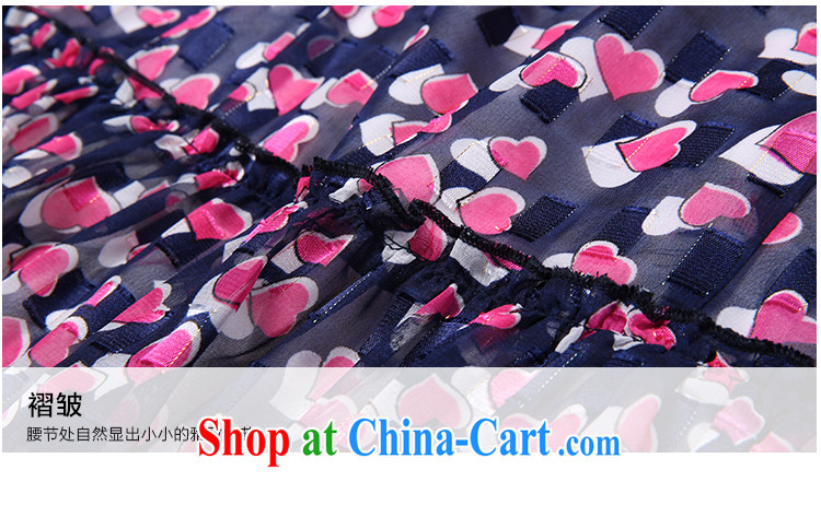 Slim Li-su summer 2014 new, larger women mm thick heart-shaped stamp Beauty Series spelling skirts Q 5715 m White 4XL pictures, price, brand platters! Elections are good character, the national distribution, so why buy now enjoy more preferential! Health