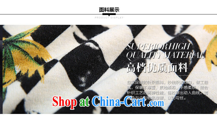 Slim LI Sau 2014 autumn and winter new large, stylish girl false two retro stamp beauty graphics thin A swing knitting dress Q 6115 black L pictures, price, brand platters! Elections are good character, the national distribution, so why buy now enjoy more preferential! Health