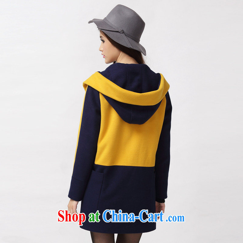 cheer for XL women MM thick winter new thick sister graphics thin large-cap is a thick jacket Item No. 2395 yellow 5 XL, cross-sectoral provision (qisuo), and, on-line shopping
