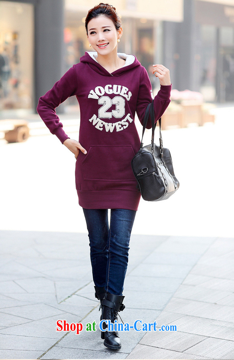Yoon Elizabeth Odio Benito 2015 spring new Korean XL female, long, cultivating graphics thin and lint-free cloth cap thick MM package and sweater dark purple M recommended 85 - 105 Jack left and right pictures, price, brand platters! Elections are good character, the national distribution, so why buy now enjoy more preferential! Health