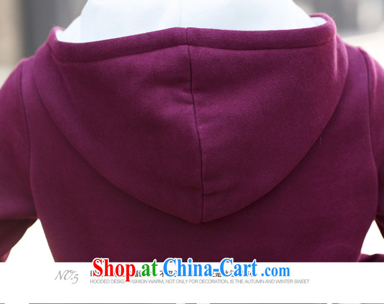 Yoon Elizabeth Odio Benito 2015 spring new Korean XL female, long, cultivating graphics thin and lint-free cloth cap thick MM package and sweater dark purple M recommended 85 - 105 Jack left and right pictures, price, brand platters! Elections are good character, the national distribution, so why buy now enjoy more preferential! Health