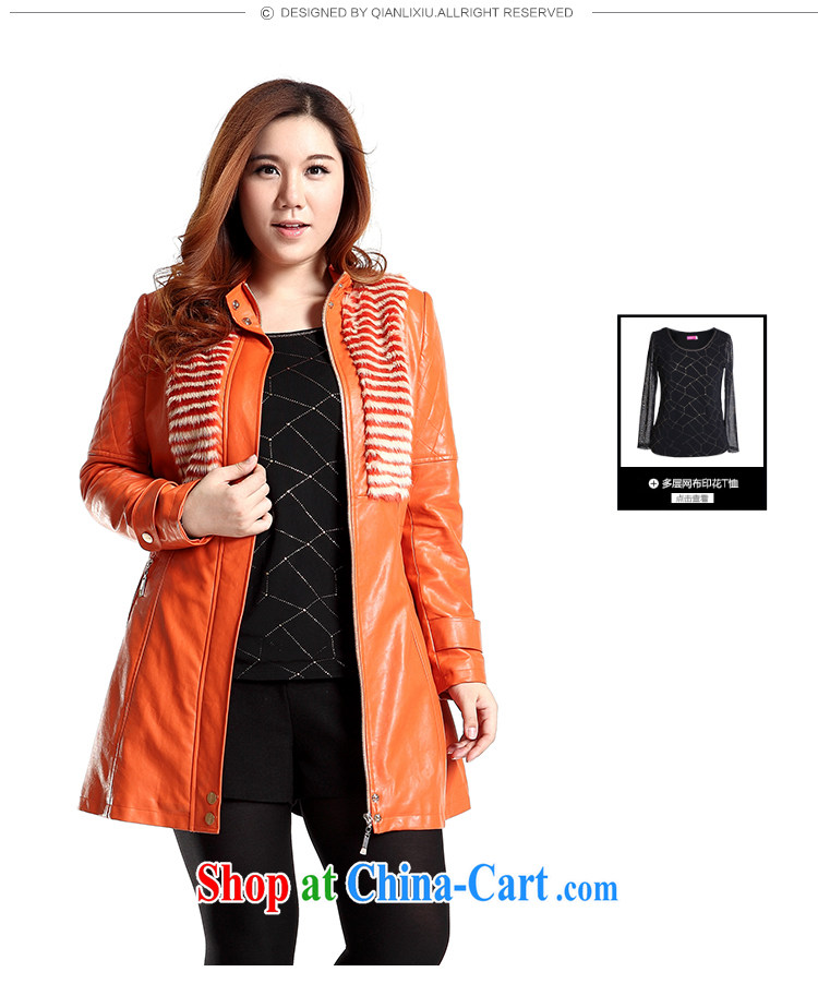 Slim LI Sau 2014 autumn new large, stylish girl decor, leather jacket motorcycle wash water PU leather jacket (the belt) Q 6630 black XL pictures, price, brand platters! Elections are good character, the national distribution, so why buy now enjoy more preferential! Health