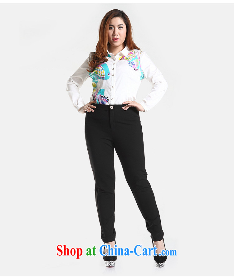 Slim LI Sau 2014 autumn and winter new larger women Beauty Fashion video skinny legs solid pencil trousers Q 6651 gray 5 XL pictures, price, brand platters! Elections are good character, the national distribution, so why buy now enjoy more preferential! Health