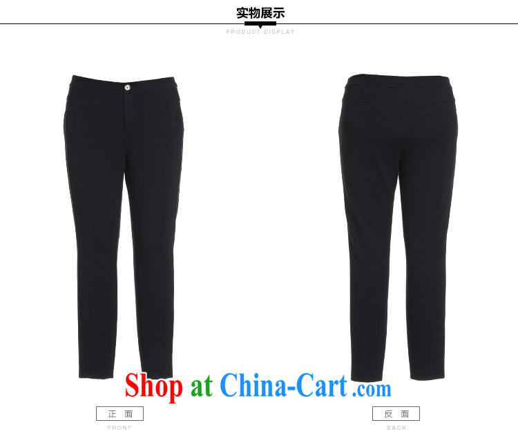 Slim LI Sau 2014 autumn and winter new larger women Beauty Fashion video skinny legs solid pencil trousers Q 6651 gray 5 XL pictures, price, brand platters! Elections are good character, the national distribution, so why buy now enjoy more preferential! Health