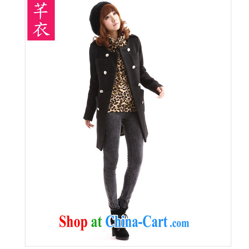 Constitution, thick mm XL girls 2015 new, indeed, winter clothing Korean autumn and winter, the gross is long-sleeved jacket thick warm warranty black to reference brassieres option, or the Advisory Service, constitution, and, shopping on the Internet