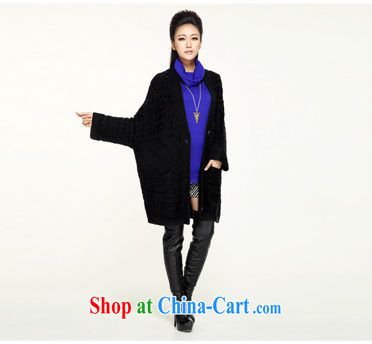 The Mecca indeed XL Women fall 2014 with new thick mm Leisure Long sweater jacket YF - 14,108 black are code pictures, price, brand platters! Elections are good character, the national distribution, so why buy now enjoy more preferential! Health