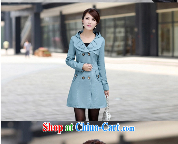 Lehman Ronnie lymalon 2015 autumn and winter new Korean thick MM the Code women decorated in a long double-wind jacket 5057 khaki-colored 6 XL pictures, price, brand platters! Elections are good character, the national distribution, so why buy now enjoy more preferential! Health