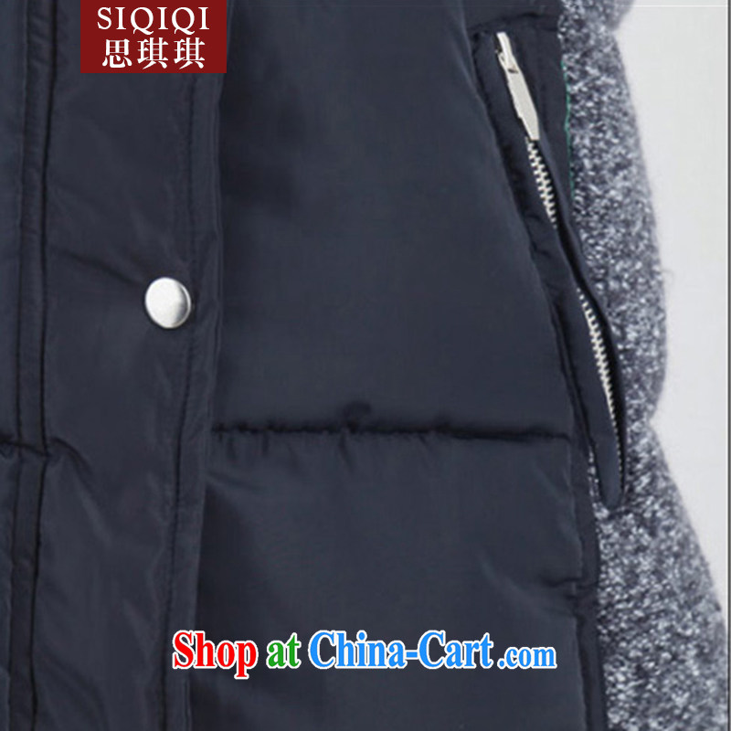 The Qi Qi (SIQIQI) Spring 2015 new in Europe and America, the cap on cultivating MM thick warm a MJ 1007 dark blue XXL, Qi Qi (SIQIQI), and, shopping on the Internet