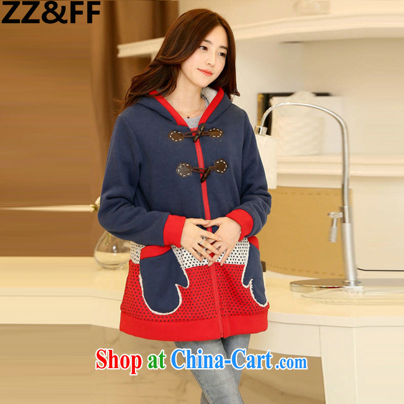 ZZ _FF 2015 spring and indeed increase 200 Jack thick MM cotton clothing fashion the lint-free cloth Korean parka brigades