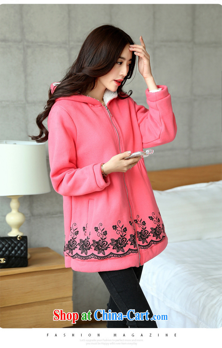 ZZ &FF 2015 spring new and indeed increase, female 200 Jack thick MM cotton clothing Korean quilted coat pink XXXL pictures, price, brand platters! Elections are good character, the national distribution, so why buy now enjoy more preferential! Health
