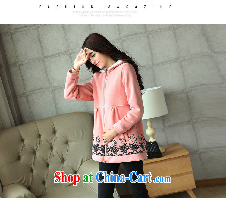 ZZ &FF 2015 spring new and indeed increase, female 200 Jack thick MM cotton clothing Korean quilted coat pink XXXL pictures, price, brand platters! Elections are good character, the national distribution, so why buy now enjoy more preferential! Health