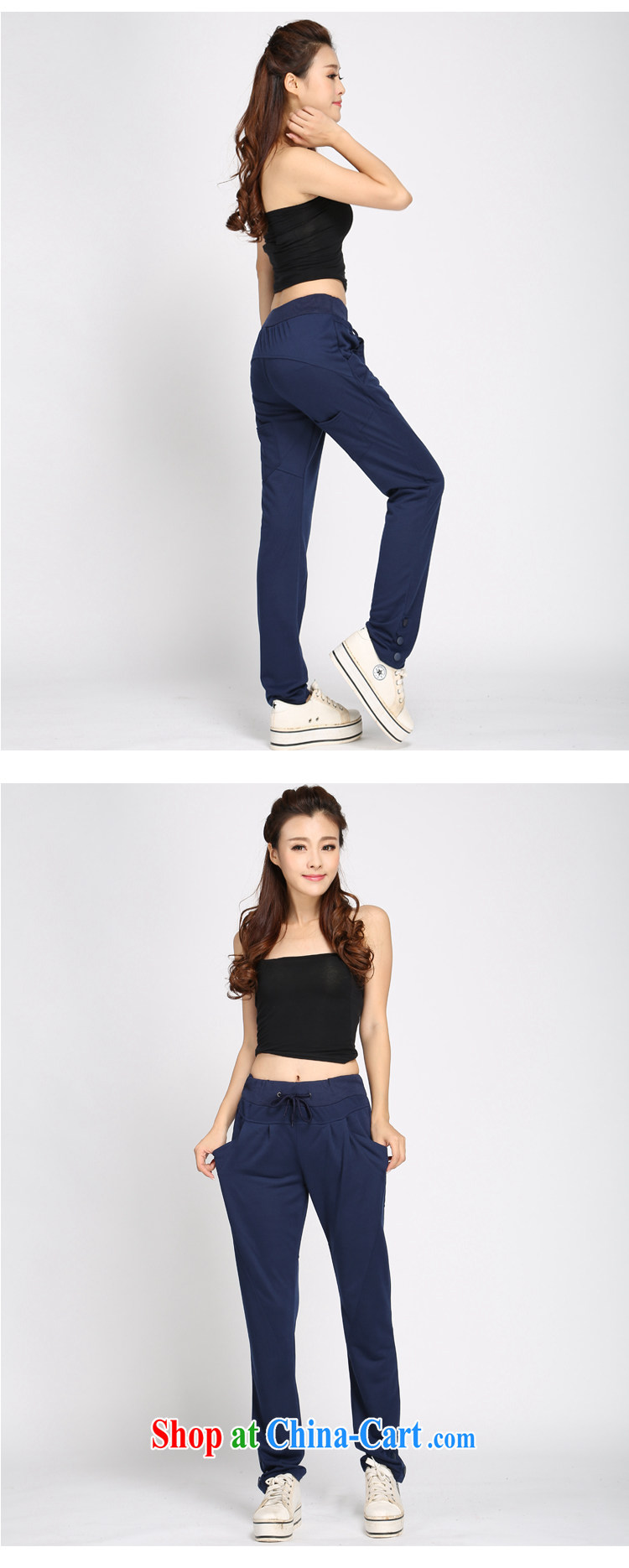 Laurie flower Luo, female pants thick sister summer graphics thin stretch castor pants casual trousers children 4083 blue 5 XL pictures, price, brand platters! Elections are good character, the national distribution, so why buy now enjoy more preferential! Health