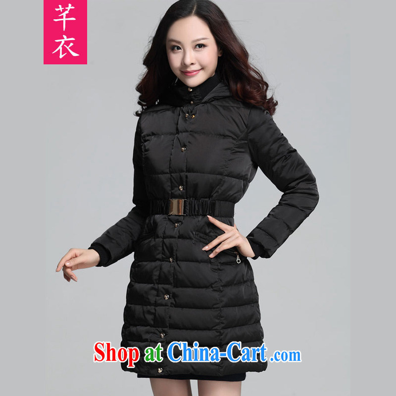 Constitution and new Korean version 2015 XL is indeed, women's clothing, collar waist buckle decor beauty jacket thick sister long-sleeved thick-purple to reference brassieres option, or the customer, constitution, and shopping on the Internet