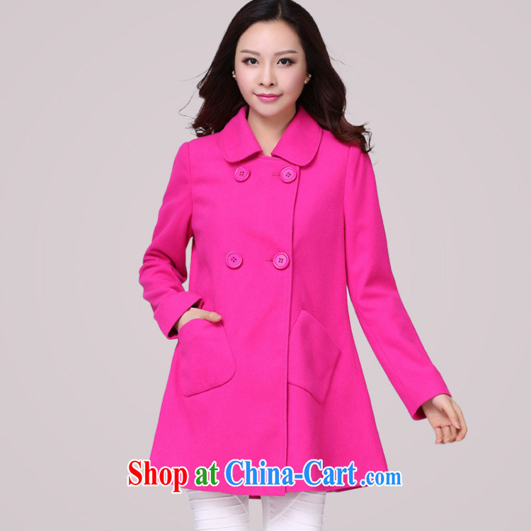 Iraq, the 2015 New, and ventricular hypertrophy, fat sister long-sleeved lapel thick hair so thick coat mm autumn and winter clothing Korean double-long, so the red 4 XL 170 - 185 Jack pictures, price, brand platters! Elections are good character, the national distribution, so why buy now enjoy more preferential! Health