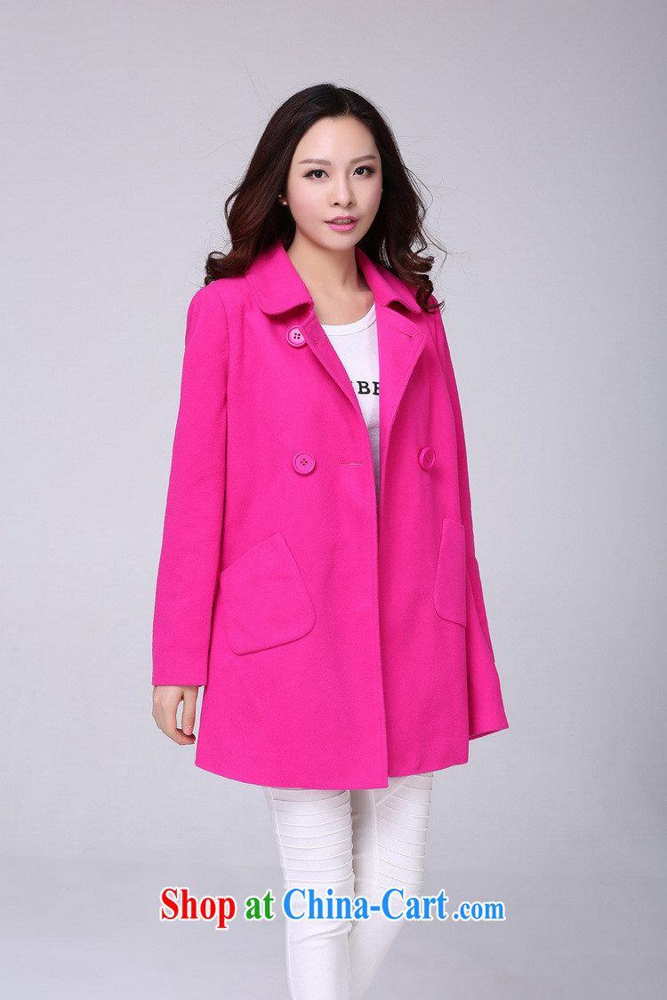 Iraq, the 2015 New, and ventricular hypertrophy, fat sister long-sleeved lapel thick hair so thick coat mm autumn and winter clothing Korean double-long, so the red 4 XL 170 - 185 Jack pictures, price, brand platters! Elections are good character, the national distribution, so why buy now enjoy more preferential! Health