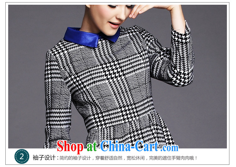 Emma in Europe and indeed the XL mm thick 2014 autumn and winter with long-sleeved roll collar dress 1000 birds, 5 XL (90 - 100 KG) pictures, price, brand platters! Elections are good character, the national distribution, so why buy now enjoy more preferential! Health