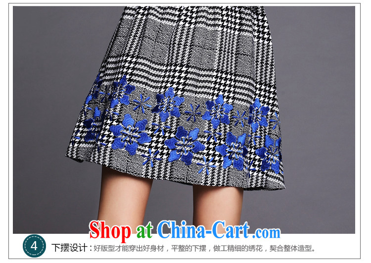 Emma in Europe and indeed the XL mm thick 2014 autumn and winter with long-sleeved roll collar dress 1000 birds, 5 XL (90 - 100 KG) pictures, price, brand platters! Elections are good character, the national distribution, so why buy now enjoy more preferential! Health