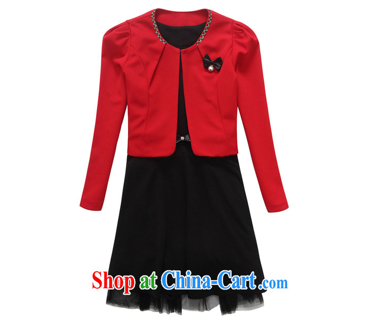 Package e-mail delivery and ventricular hypertrophy, the long-sleeved T-shirt style shawl ladies dress 100 a professional air conditioning T-shirt jacket red 100 ground Grand Prix dresses red 3XL approximately 150 - 165 Jack pictures, price, brand platters! Elections are good character, the national distribution, so why buy now enjoy more preferential! Health