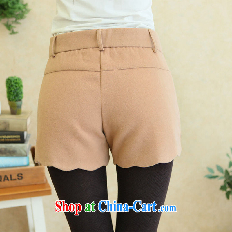 new, larger spring loaded thick Korean version 2015 solid boots pants girls thick mm video thin and thick hair and it shorts and color 4 XL, HAPPY HUT, shopping on the Internet