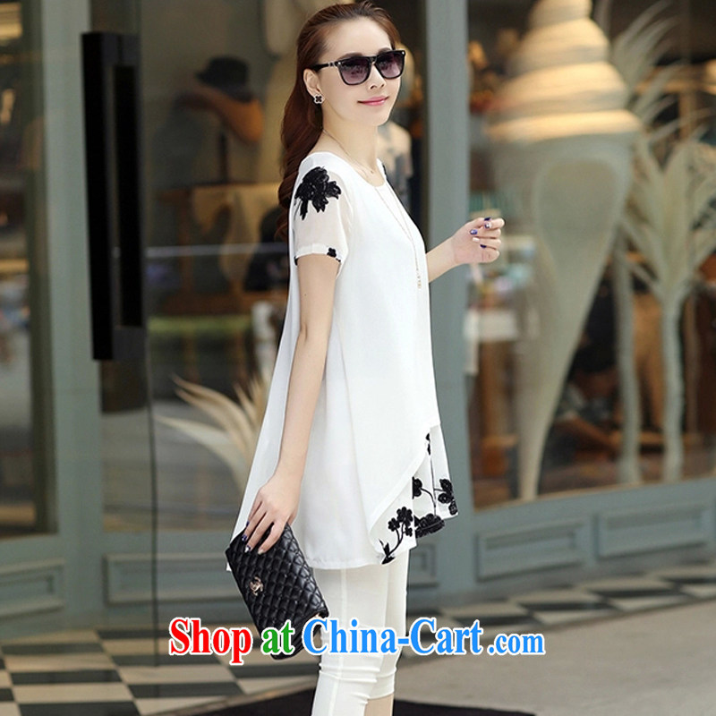 Jimmy Hill summer 2015 new female Korean short-sleeved loose the code snow woven shirts F 1505 #white XXXL, Jimmy Hill (JIMIQIU), online shopping