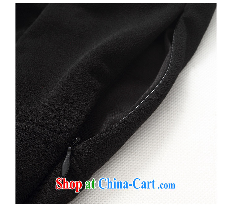 Constitution Yi Korean thick sister women 2015 black round neck, shoulder sleeveless vest skirt video thin solid skirt large XL dress dress (with a black 2XL 140 - 160 Jack pictures, price, brand platters! Elections are good character, the national distribution, so why buy now enjoy more preferential! Health