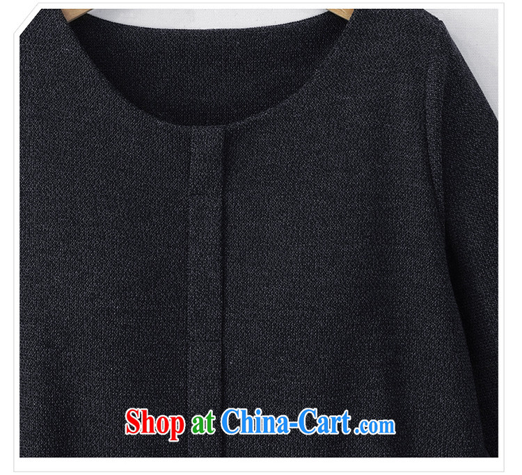 Cisco-chi-chi 2015 spring, dresses, thick MM in Europe and the Code beauty graphics thin, long, solid color long-sleeved knitted dress LYQ 1070 black 5 XL pictures, price, brand platters! Elections are good character, the national distribution, so why buy now enjoy more preferential! Health
