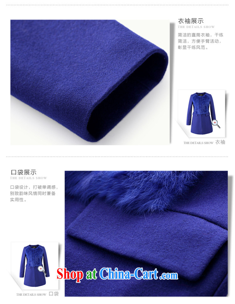 The Mak larger women 2014 winter clothing new thick mm stylish stitching graphics thin? jacket 944187133 blue 6 XL pictures, price, brand platters! Elections are good character, the national distribution, so why buy now enjoy more preferential! Health