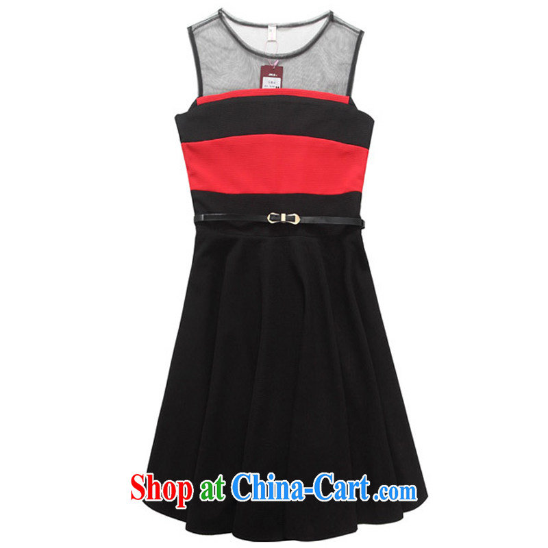 Constitution Yi Korean version of the new, 2015 pure reduction than on aging long-sleeved video skinny shawl + vest dress two-piece dresses XL dress black T-shirt + red petticoat XL 3 160 - 180 jack, constitution and clothing, and shopping on the Internet